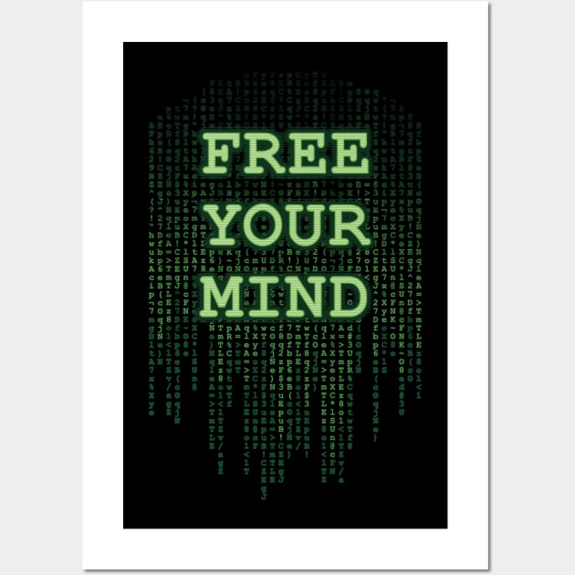 Free Your Mind Wall Art by DCLawrenceUK